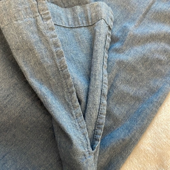 3 for $25! Vintage Amanda Stewart  Chambray‎ Sleeveless Maxi Dress, size medium - Picture 6 of 6